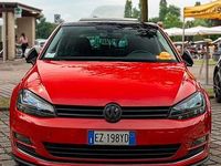 Usata VW Golf VII 125 CV (91 kW) 2016 Rosso Utilitaria