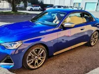 Usata BMW M240i M Sport 374 CV (275 kW) 2024 Blu Coupé