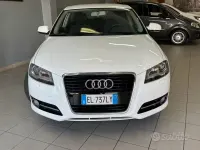 Usata Audi A3 Ambition 105 CV (77 kW) 2012 Bianco Utilitaria