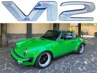 Usata Porsche 911 150 CV (110 kW) 1974 Verde Cabrio