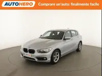 Usata BMW 116 Advantage 110 CV (80 kW) 2019 Grigio Utilitaria