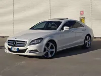 Usata Mercedes CLS350 265 CV (194 kW) 2012 Bianco Coupé