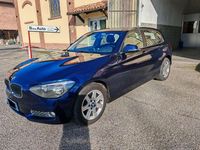Usata BMW 114 95 CV (69 kW) 2013 Blu/azzurro Utilitaria