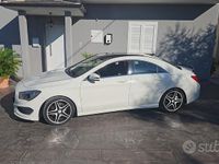 Usata Mercedes CLA200 AMG 136 CV (100 kW) 2015 Bianco Coupé