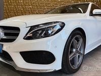 Usata Mercedes C200 Premium 136 CV (100 kW) 2019 Bianco Station wagon