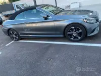 Usata Mercedes C220 Executive 194 CV (142 kW) 2020 Grigio Cabrio