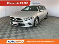 Usata Mercedes A180 Business 116 CV (85 kW) 2019 Argento Berlina