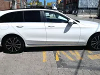 Usata Mercedes C220 Business 194 CV (142 kW) 2019 Bianco Station wagon