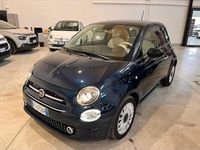 Usata Fiat 500 Lounge 69 CV (50 kW) 2018 Blu/azzurro Utilitaria