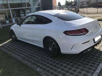 Usata Mercedes C220 Premium Plus 170 CV (125 kW) 2018 Bianco Coupé