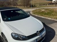 Usata VW Golf Cabriolet 2011 Bianco Cabrio