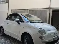 Usata Fiat 500 Pop 69 CV (50 kW) 2009 Bianco Cabrio