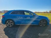 Usata Audi A3 S-Line 110 CV (80 kW) 2021 Blu Berlina