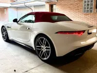 Usata Jaguar F-Type R-Dynamic 300 CV (220 kW) 2018 Bianco Cabrio