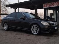 Usata Mercedes C180 AMG 156 CV (114 kW) 2010 Nero Berlina