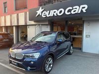 Usata BMW X3 xLine 249 CV (183 kW) 2017 Blu/azzurro SUV