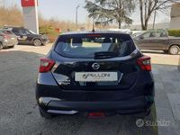 Usata Nissan Micra Acenta 90 CV (66 kW) 2018 Nero Utilitaria