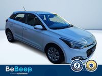 Usata Hyundai i20 GO! 75 CV (55 kW) 2017 Bianco pastello Berlina
