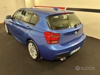 Usata BMW 120 M Sport 190 CV (139 kW) 2015 Blu Utilitaria