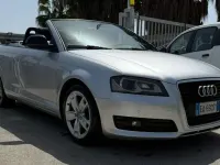 Usata Audi A3 Cabriolet Attraction 140 CV (102 kW) 2010 Argento Cabrio