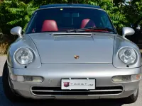 Usata Porsche 993 286 CV (210 kW) 1996 Argento Cabrio