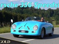 Usata Porsche 356 100 CV (73 kW) 1957 Blu Cabrio