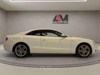 Usata Audi A5 S-Line 177 CV (130 kW) 2013 Bianco Coupé