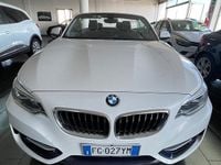 Usata BMW 218 M Sport 2017 Bianco Cabrio