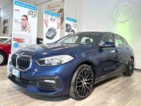 Usata BMW 116 Advantage 116 CV (85 kW) 2020 Blu metallizzato Utilitaria