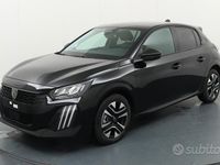 Nuova Peugeot 208 Allure 145 CV (106 kW) 2025 Nero Utilitaria