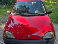 Usata Fiat Seicento Young 39 CV (28 kW) 2000 Rosso Utilitaria