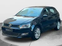 Usata VW Polo Highline 90 CV (66 kW) 2010 Nero Utilitaria