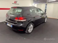 Usata VW Golf VI Highline 105 CV (77 kW) 2010 Nero Berlina