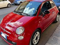 Usata Fiat 500 75 CV (55 kW) 2010 Rosso Utilitaria