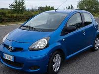 Usata Toyota Aygo Connect Style 68 CV (50 kW) 2012 Blu Utilitaria