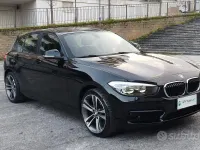 Usata BMW 114 Efficient Dynamics 95 CV (69 kW) 2019 Nero Utilitaria