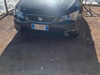 Usata Seat Leon Style 105 CV (77 kW) 2013 Nero Berlina