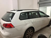 Usata VW Golf VII 110 CV (80 kW) 2014 Bianco Station wagon