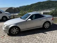 Usata Mercedes SLK200 163 CV (119 kW) 2001 Grigio Cabrio