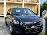 Usata Chevrolet Aveo LT 86 CV (63 kW) 2011 Nero Utilitaria