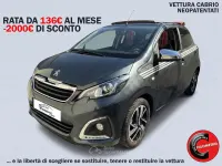 Usata Peugeot 108 Collection 72 CV (52 kW) 2020 Grigio Cabrio