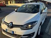 Usata Renault Mégane GrandTour 110 CV (80 kW) 2014 Bianco Station wagon