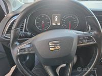 Usata Seat Leon 105 CV (77 kW) 2014 Nero Utilitaria
