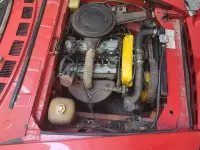 Usata Fiat 124 1970 Rosso Cabrio