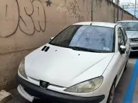 Usata Peugeot 206 75 CV (55 kW) 2002 Bianco Berlina