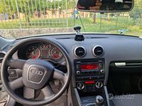 Usata Audi A3 140 CV (102 kW) 2009 Grigio Utilitaria