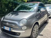 Usata Fiat 500 Lounge 69 CV (50 kW) 2015 Grigio Cabrio