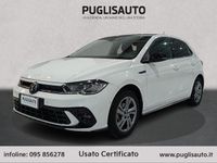 Usata VW Polo R-line 95 CV (69 kW) 2023 Bianco Berlina