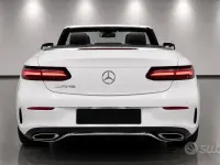 Usata Mercedes E220 Premium Plus 194 CV (142 kW) 2019 Bianco Cabrio