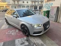 Usata Audi A3 Attraction 105 CV (77 kW) 2014 Grigio Utilitaria